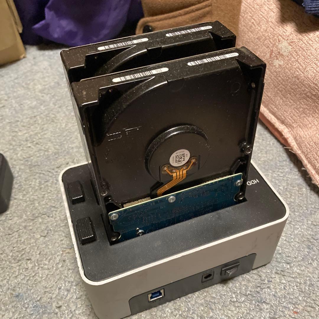 TOSHIBA DT01ABA300 3TB HDD 2台