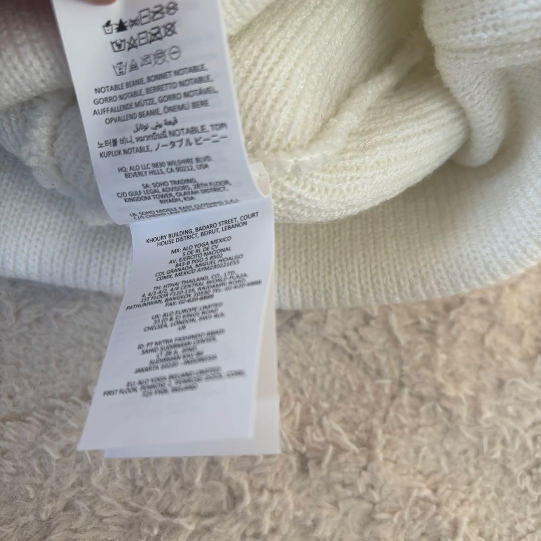 aloアロ ノータブルビーニー