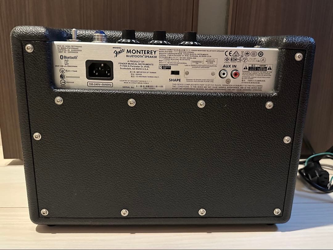 Fender Monterey ワイヤレススピーカー