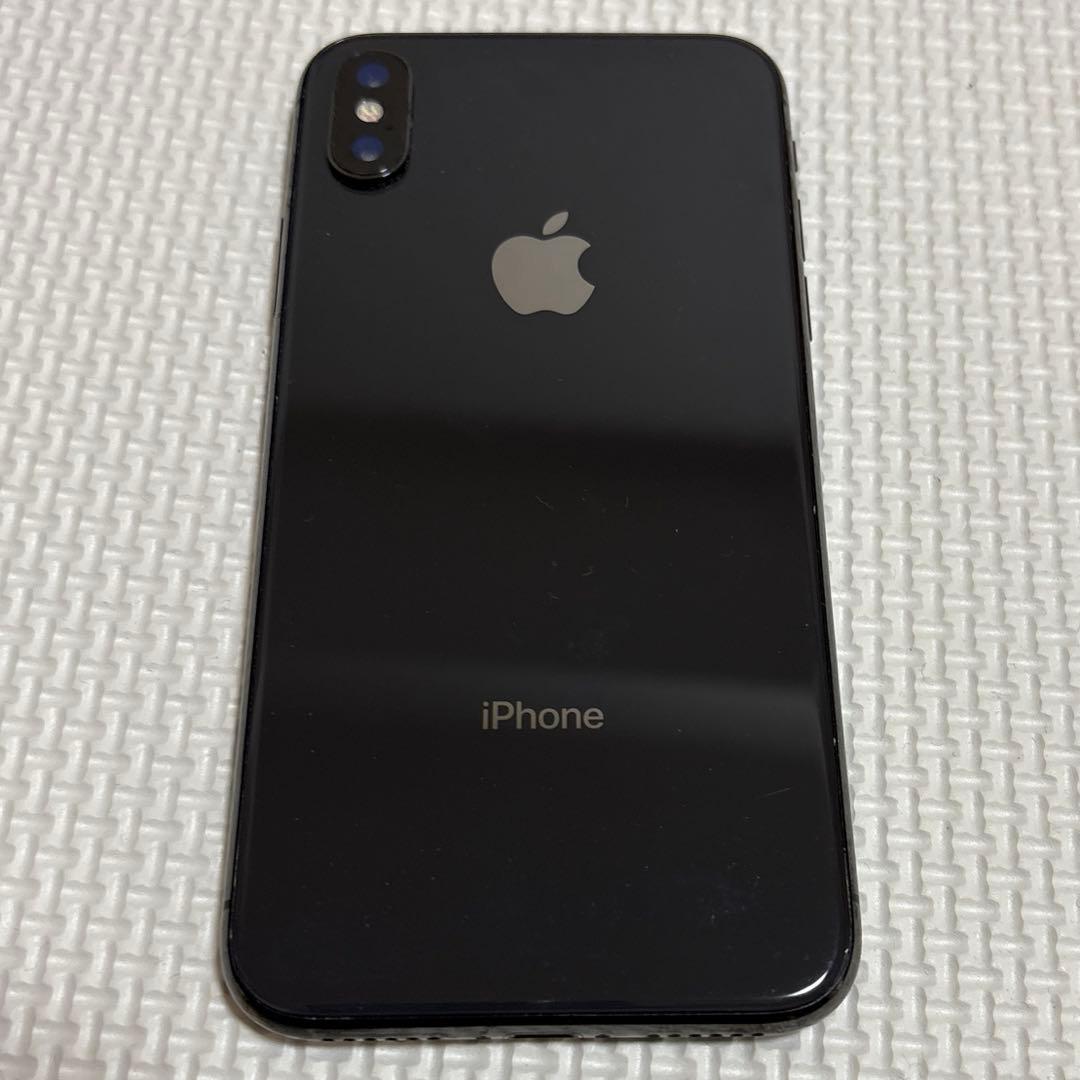 値下げしましたiPhone X ブラック　液晶漏れあり