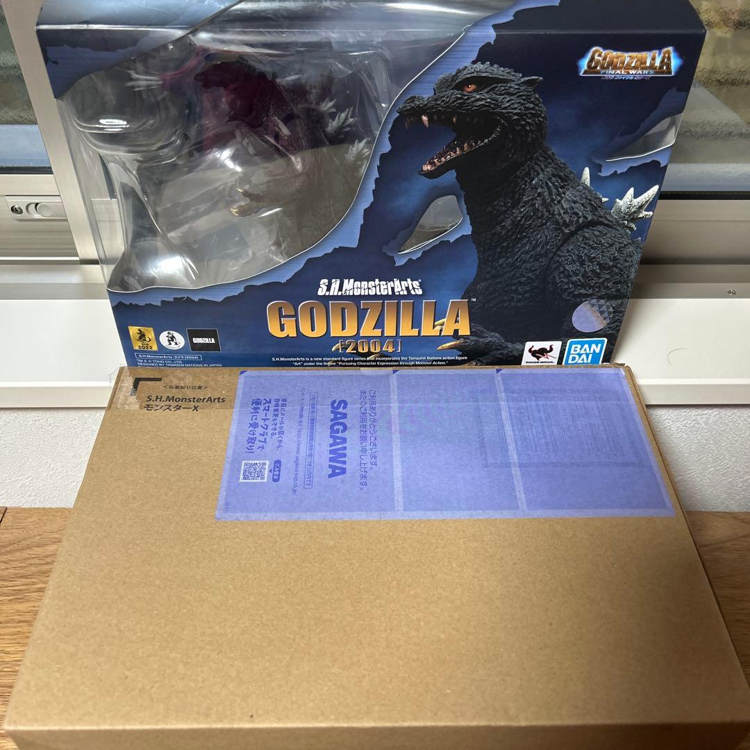 S.H.MonsterArts ゴジラ2004 モンスターX セット