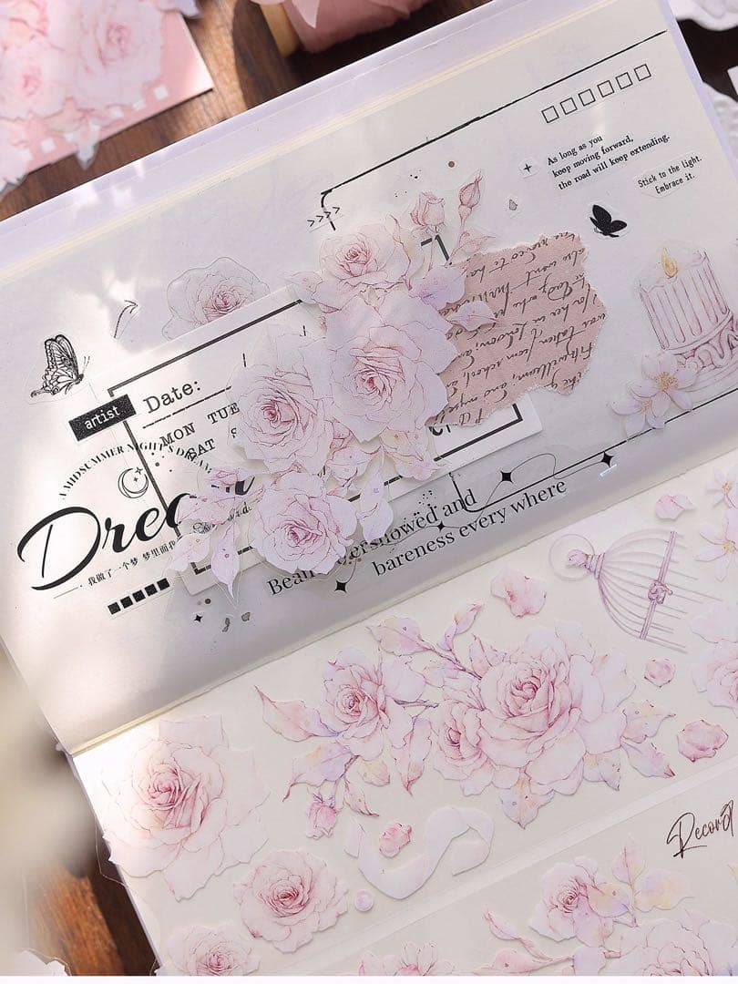 小白家文創《微醺》海外マスキングテープ　マステ 【2029】