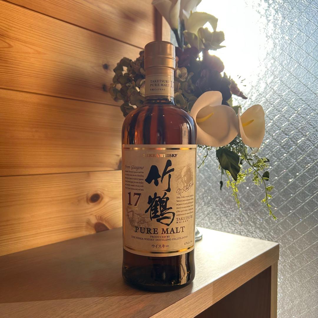 竹鶴 17年 ピュアモルトウイスキー 700ml