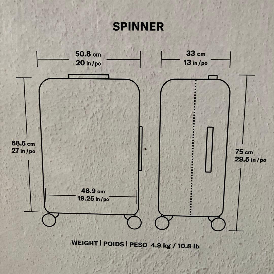Samsonite 軽量キャリーケース ダークパープル　スーツケース