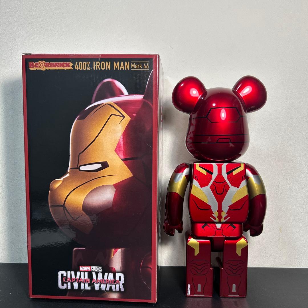 ベアブリック 400% アイアンマン Happyくじ SP 賞　値下げ可能　レア