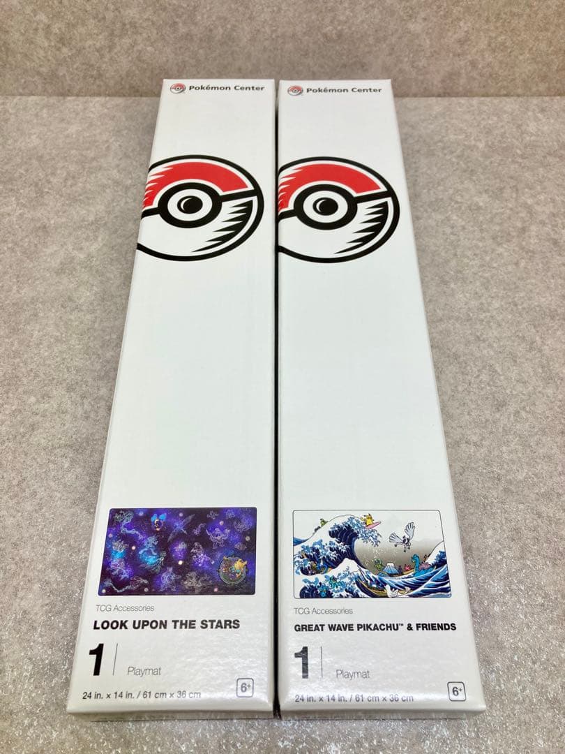 新品未開封 プレイマット 2個セット 浮世絵 葛飾北斎 星座 ポケセン サプライ