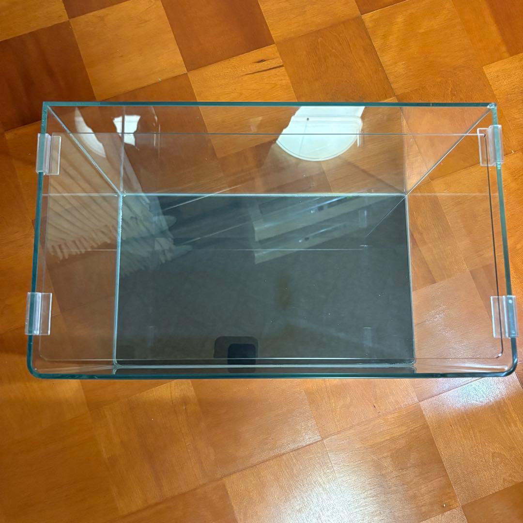 ［生産終了品］ガラス水槽 アクロ45 スーパークリア 前面曲げ