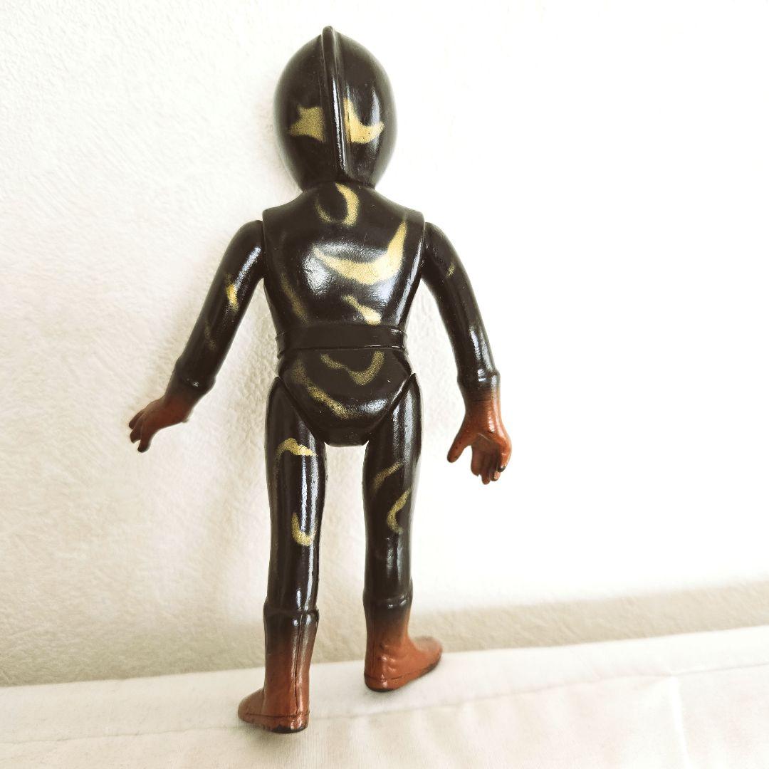 土の化身　当時ものソフビ　愛の戦士レインボーマン