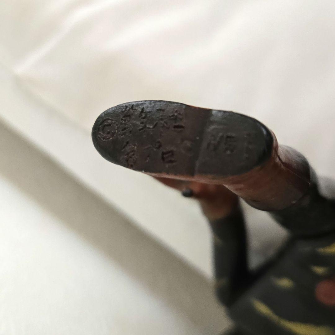 土の化身　当時ものソフビ　愛の戦士レインボーマン