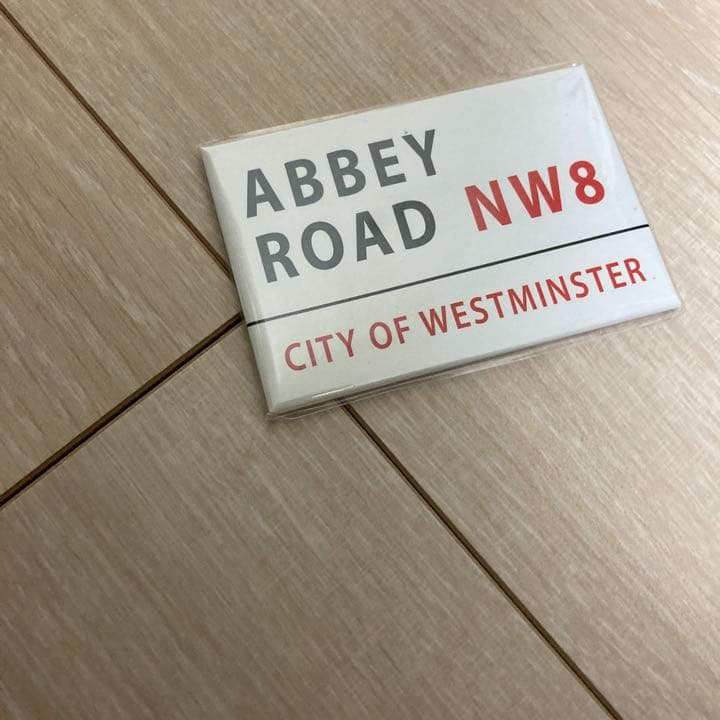希少イギリス製ABBEYROAD NW8 マグネット