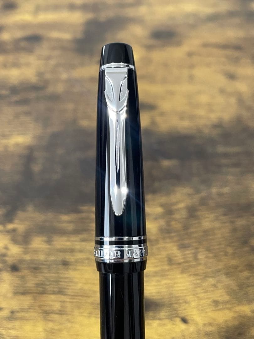 試筆のみ　バイカラー　旧ニブ　シグマ　Σ プロギアスリム　セーラー　万年筆　F