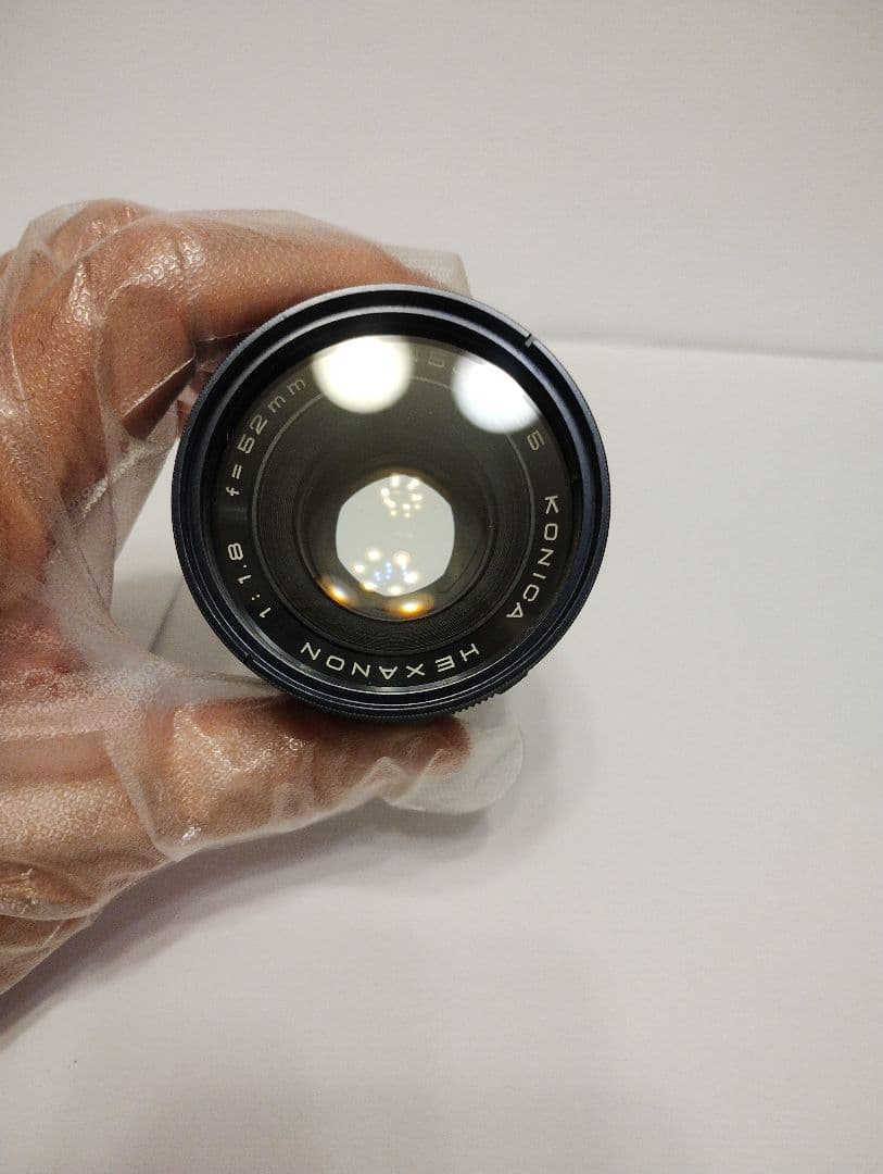 極美品　コニカ　オートレックス　ヘキサノンF1.8 52ミリ付