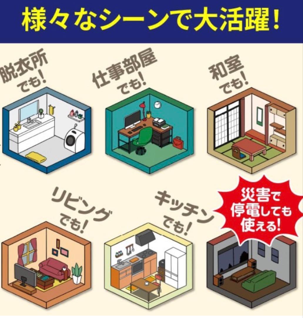 Iwatani デカ暖III カセットガスストーブ