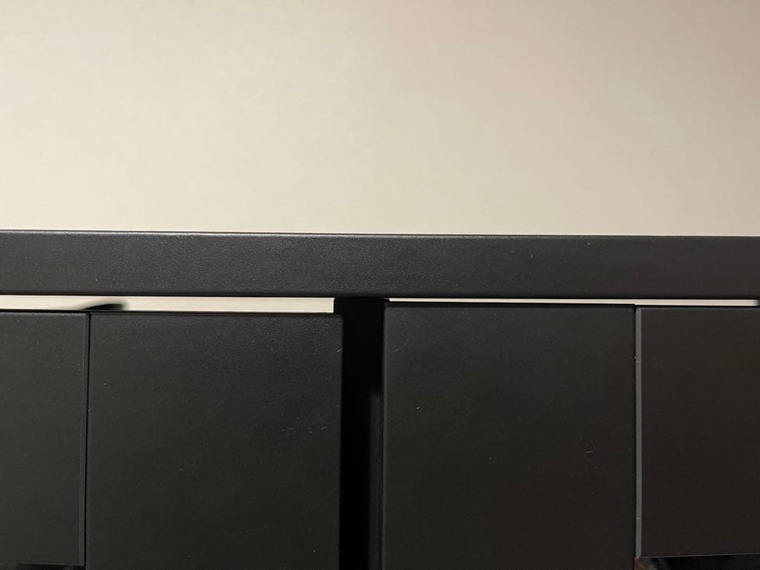 IKEA ブリムネス　黒いガラス扉付きキャビネット　値下げしました