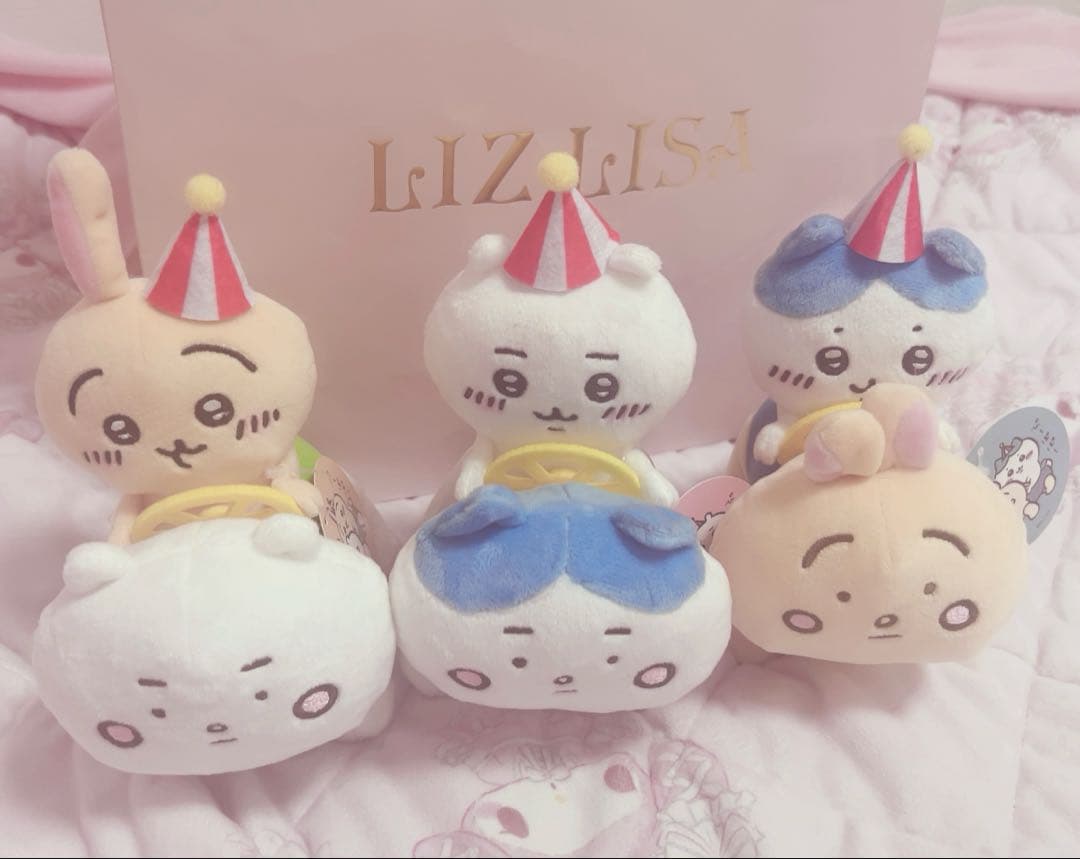 ちいかわ ぴーぽぽ ぬいぐるみ ハチワレ うさぎ