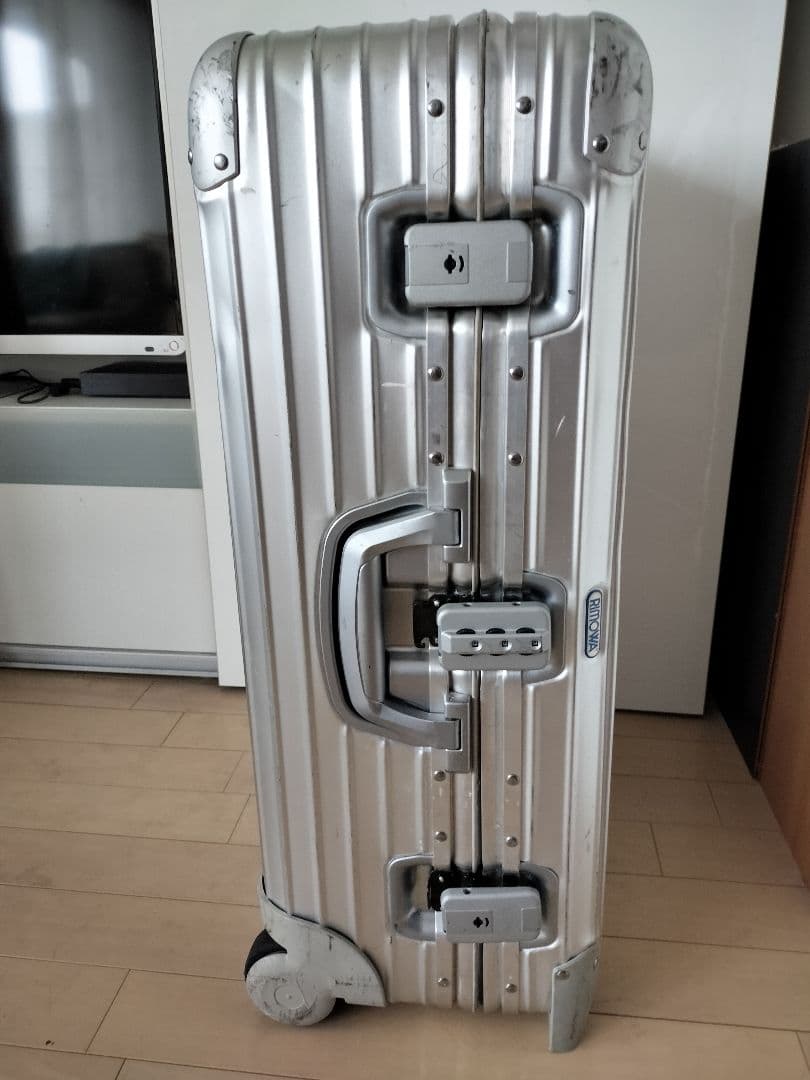 RIMOWAリモア トパーズ 2輪シルバー(銀色) 63LTSAロック