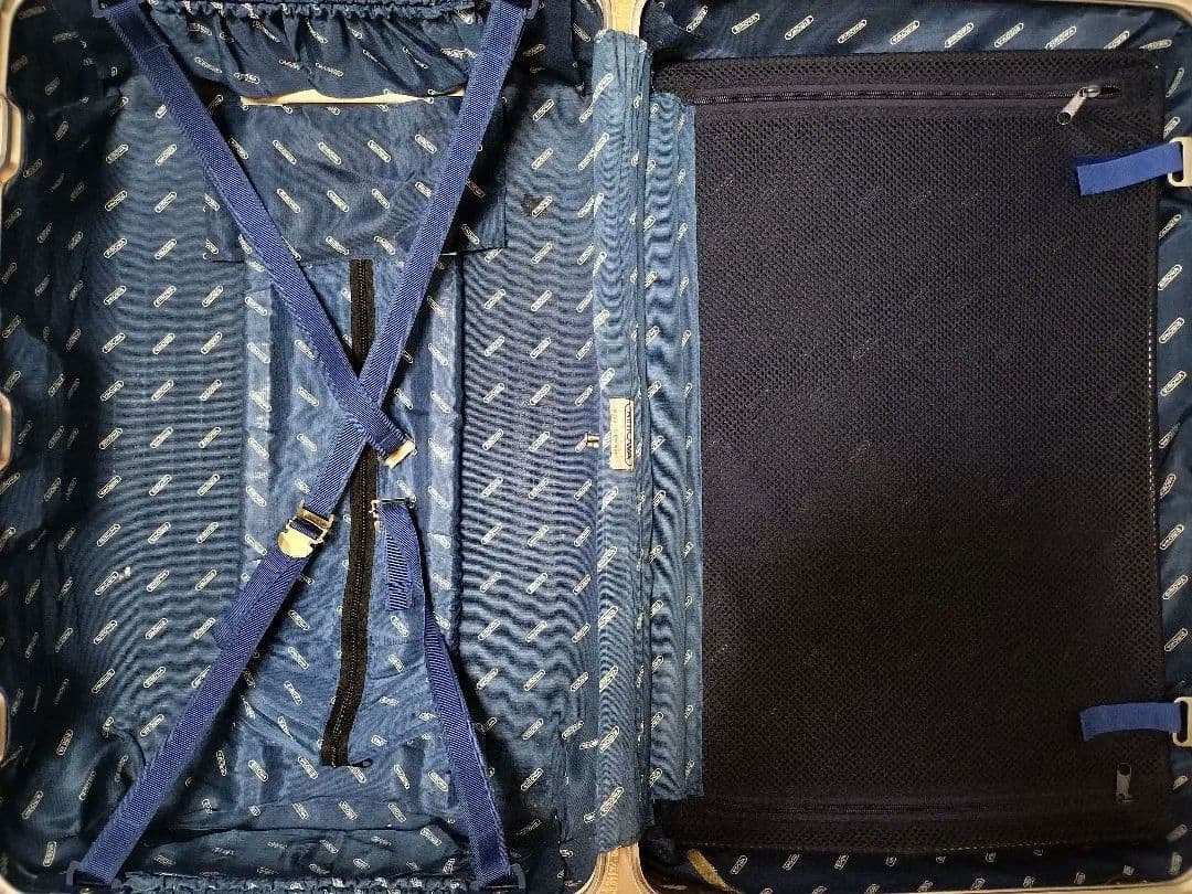 RIMOWAリモア トパーズ 2輪シルバー(銀色) 63LTSAロック