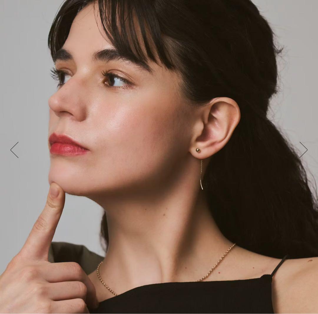 agete K10 ロングピアス