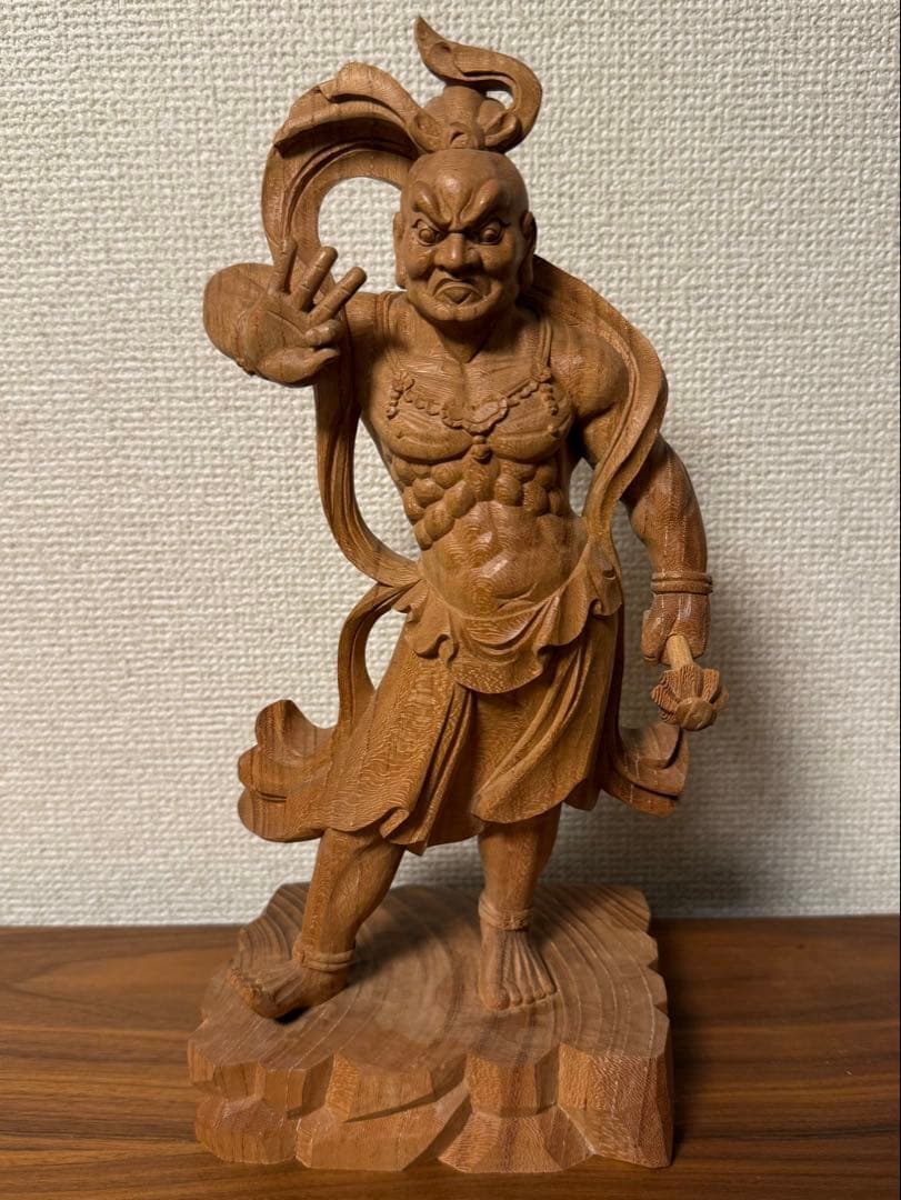 欅金剛力士立像（仁王像）2体セット