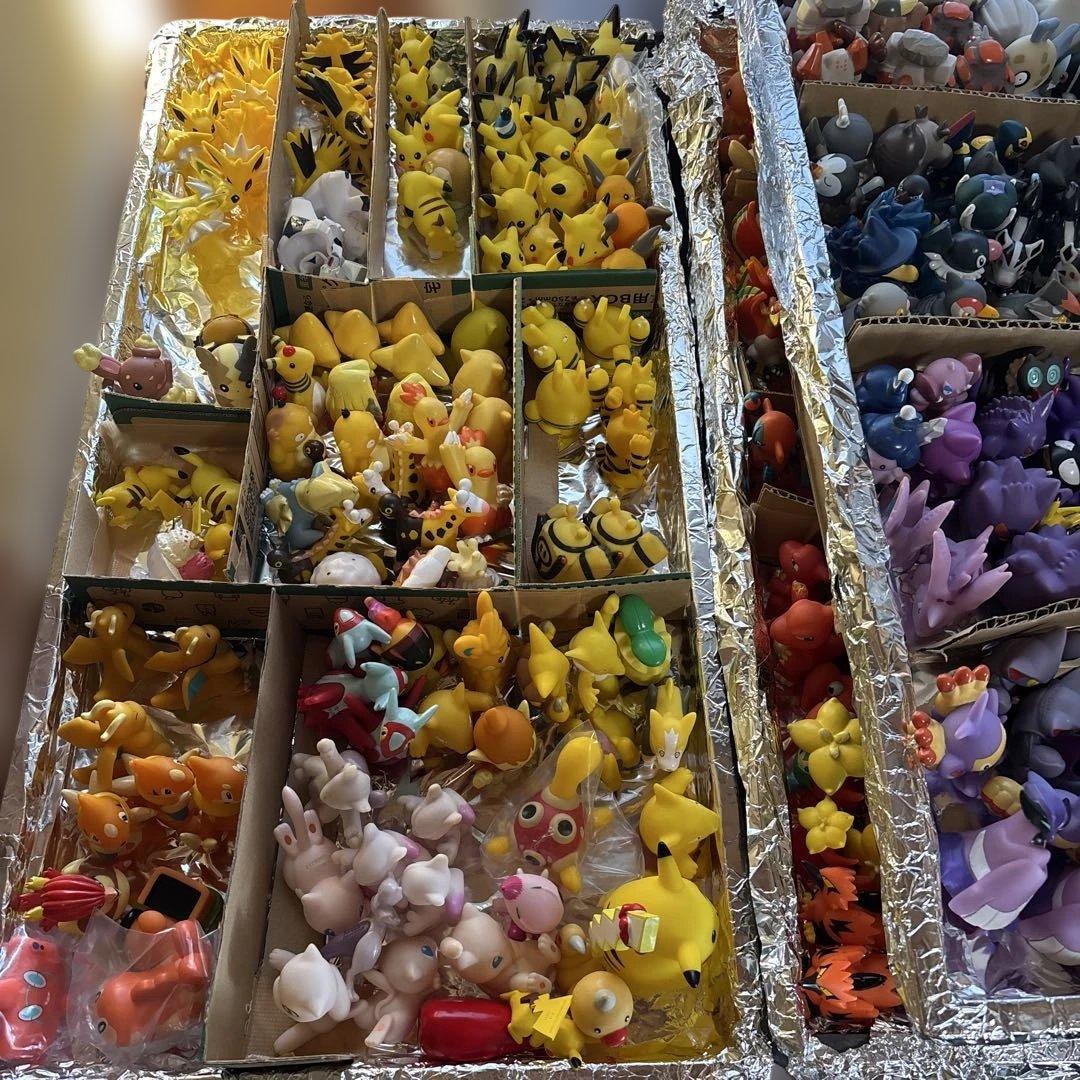 1996年〜2025年　ポケモン指人形　ソフビ　クリア　限定