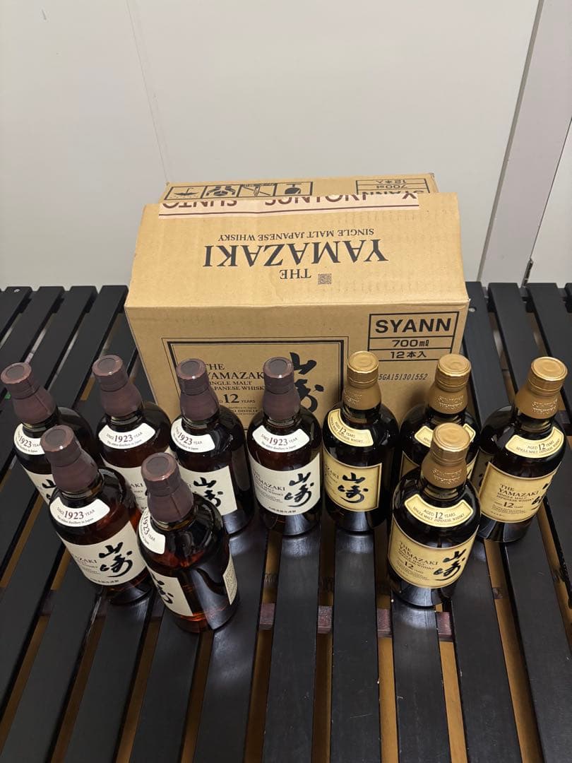 山崎12年700ml 4本・山崎NV 700ml6本