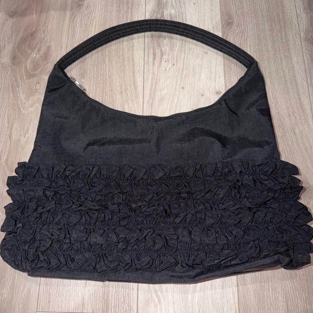 Molly Goddard× BAGGU ギンガムショルダーバッグ