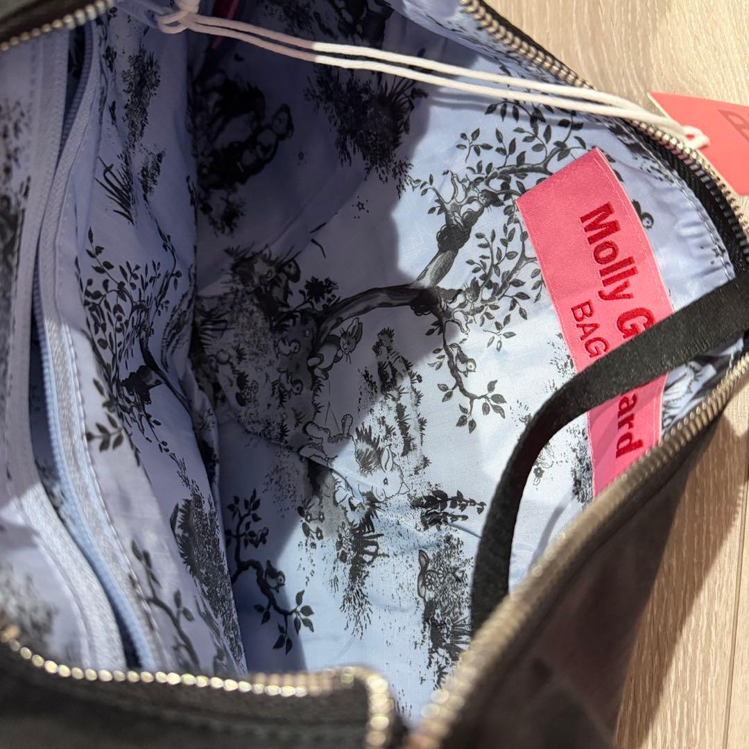 Molly Goddard× BAGGU ギンガムショルダーバッグ