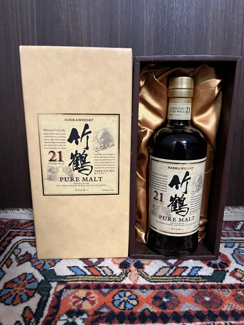 竹鶴 21年 純粋モルトウイスキー 700ml NIKKA