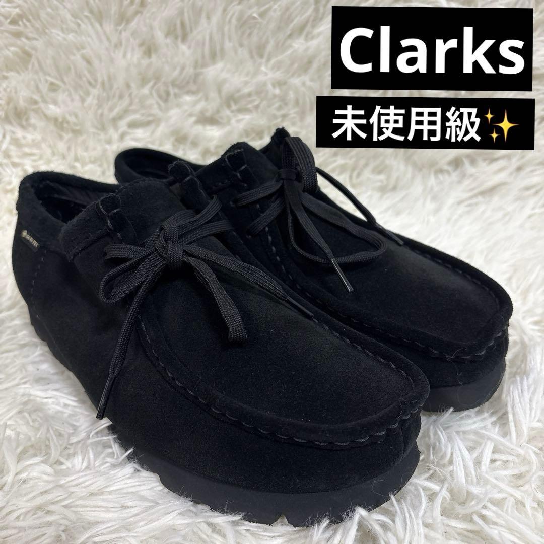 未使用級✨CLARKS クラークスオリジナル　ラワビー ゴアテックス　ブラック