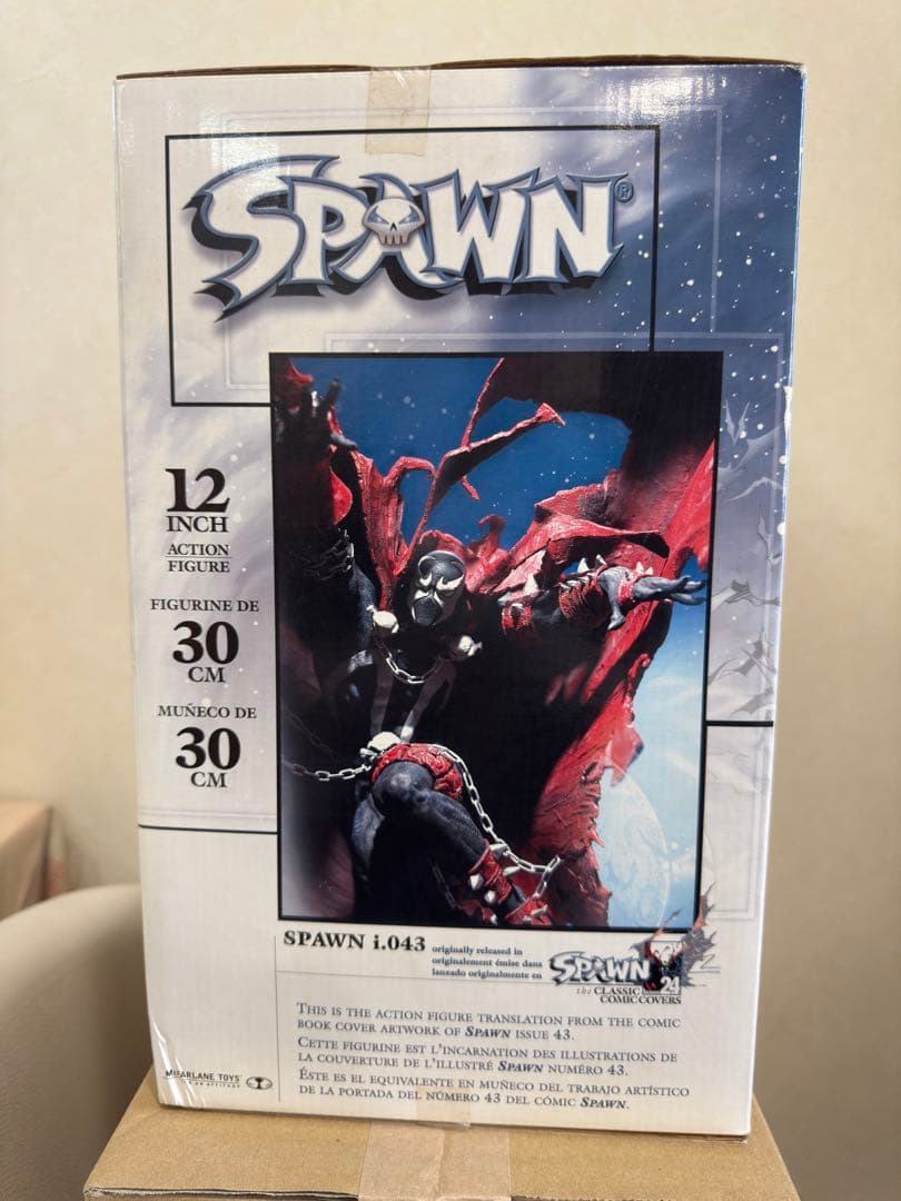 SPAWN スポーン 12インチ ウイングスポーンと合わせてはたさん