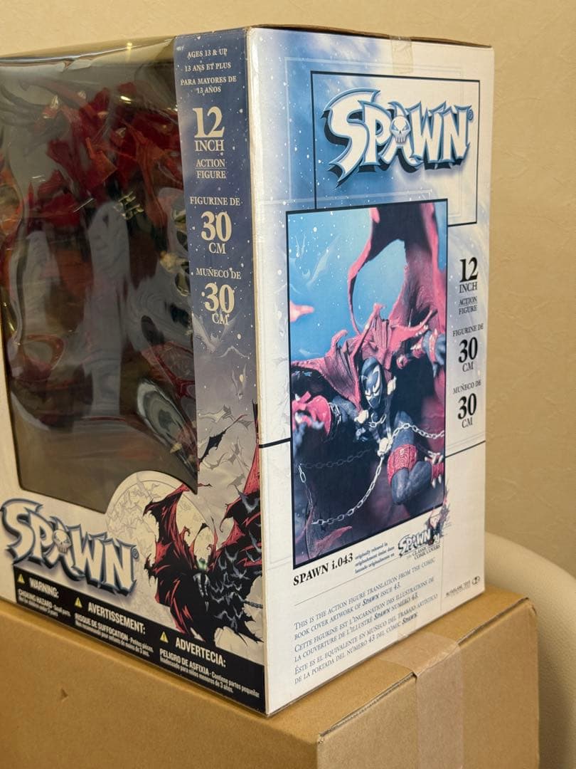 SPAWN スポーン 12インチ ウイングスポーンと合わせてはたさん