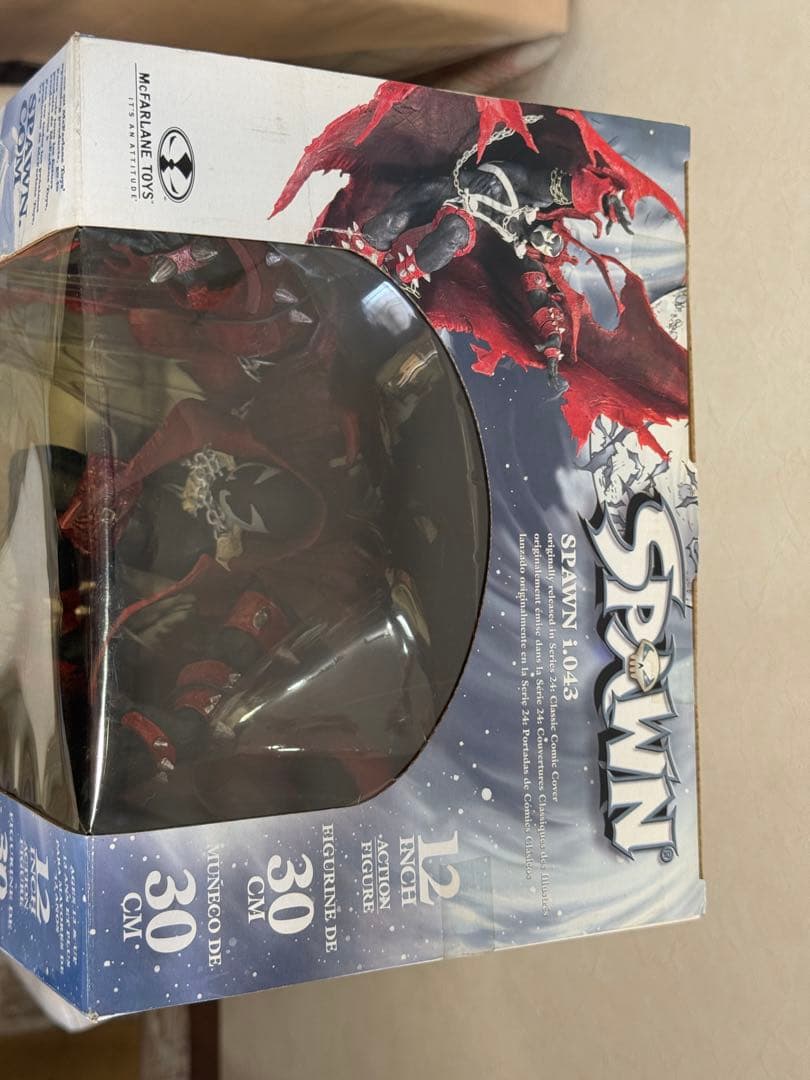 SPAWN スポーン 12インチ ウイングスポーンと合わせてはたさん