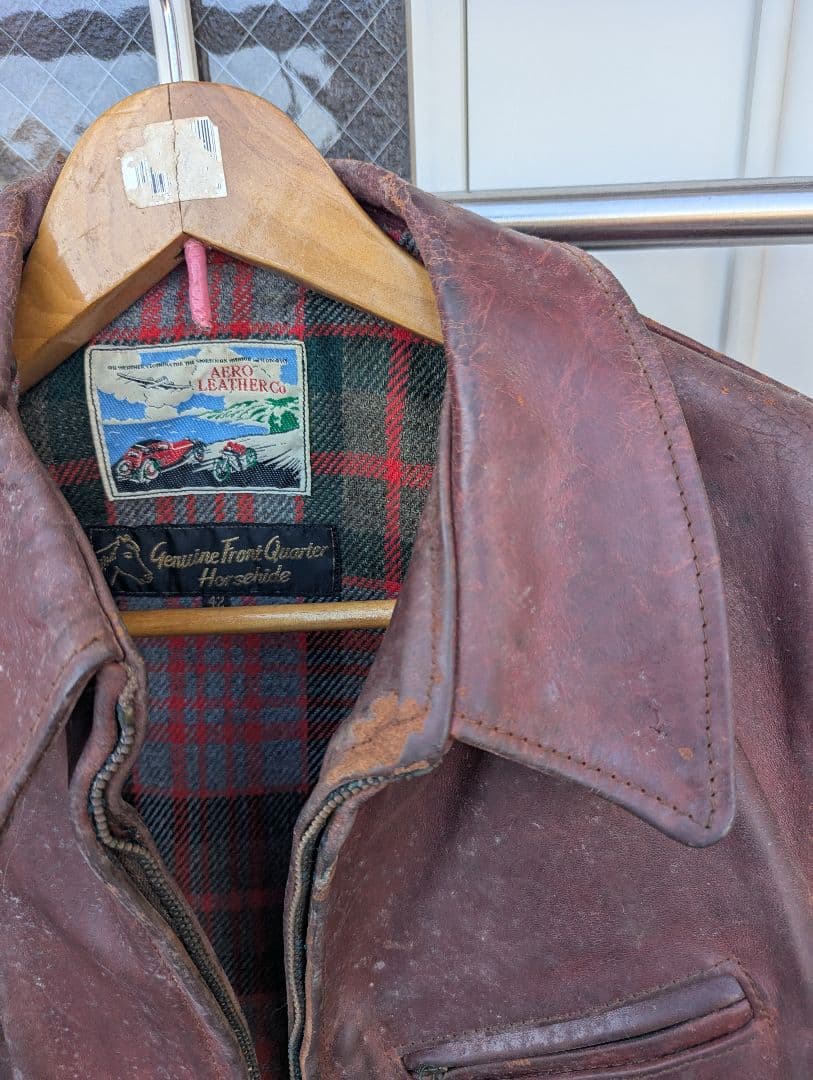 AEROLETHER size42　ビンテージ