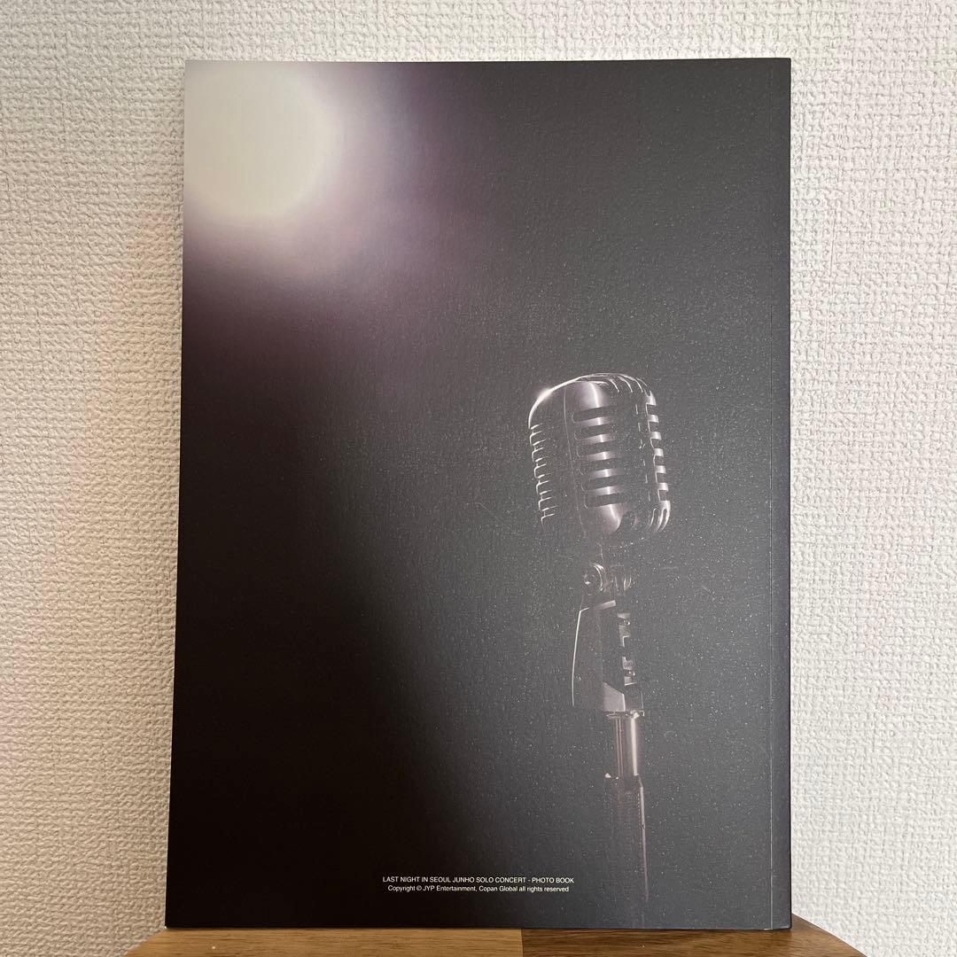 ミュージシャン JUNHO LAST NIGHT IN SEOUL PHOTO BOOK
