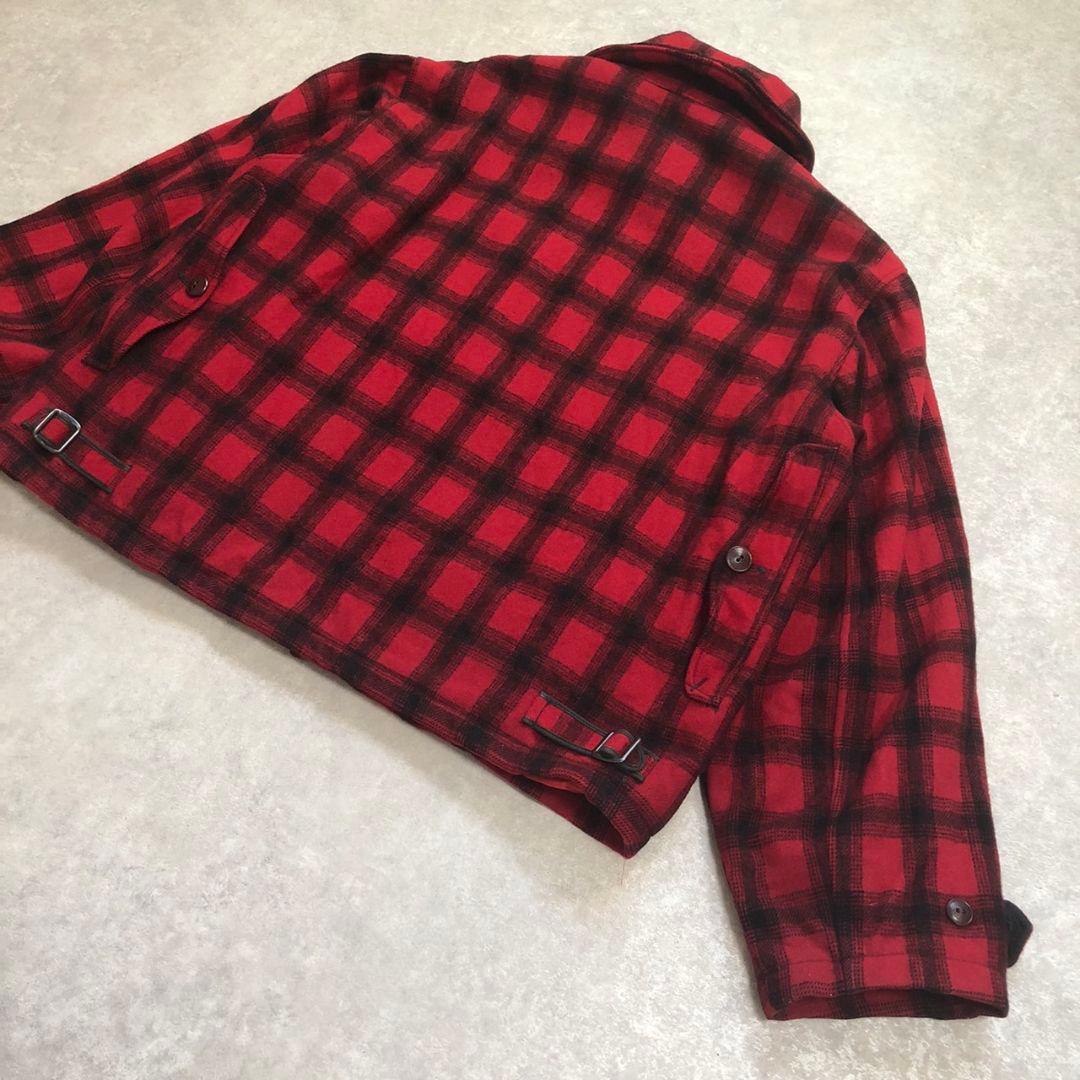 70s-80sヴィンテージUSA製ウールリッチドリズラージャケットTALON