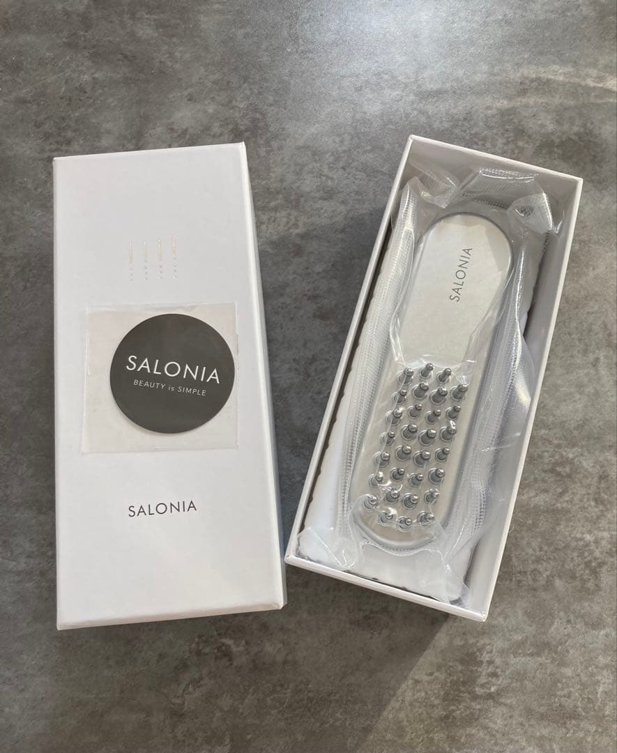 【新品未使用未開封】SALONIA EMS リフトブラシ サロニア 超音波美顔器