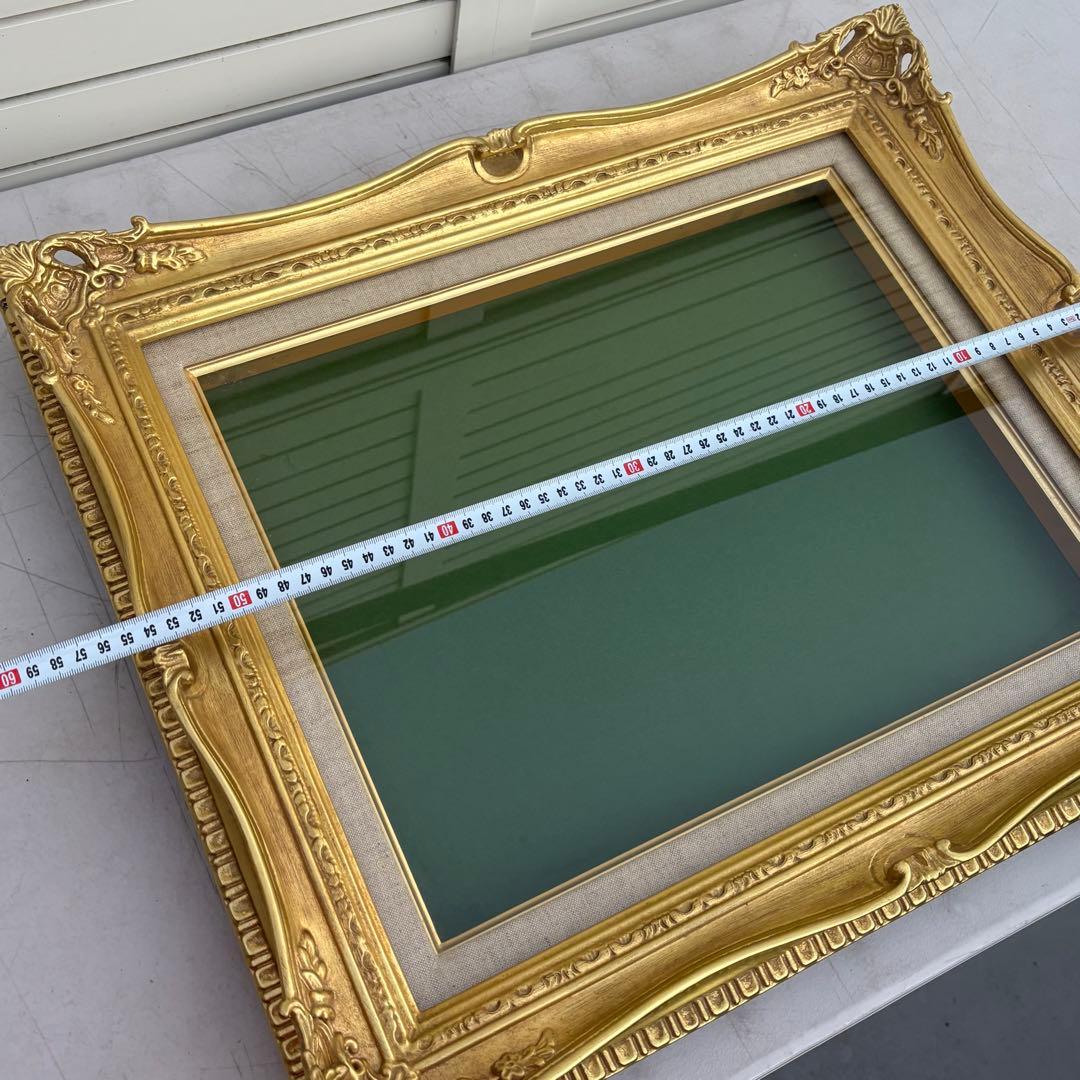 アンティーク調　額装　額