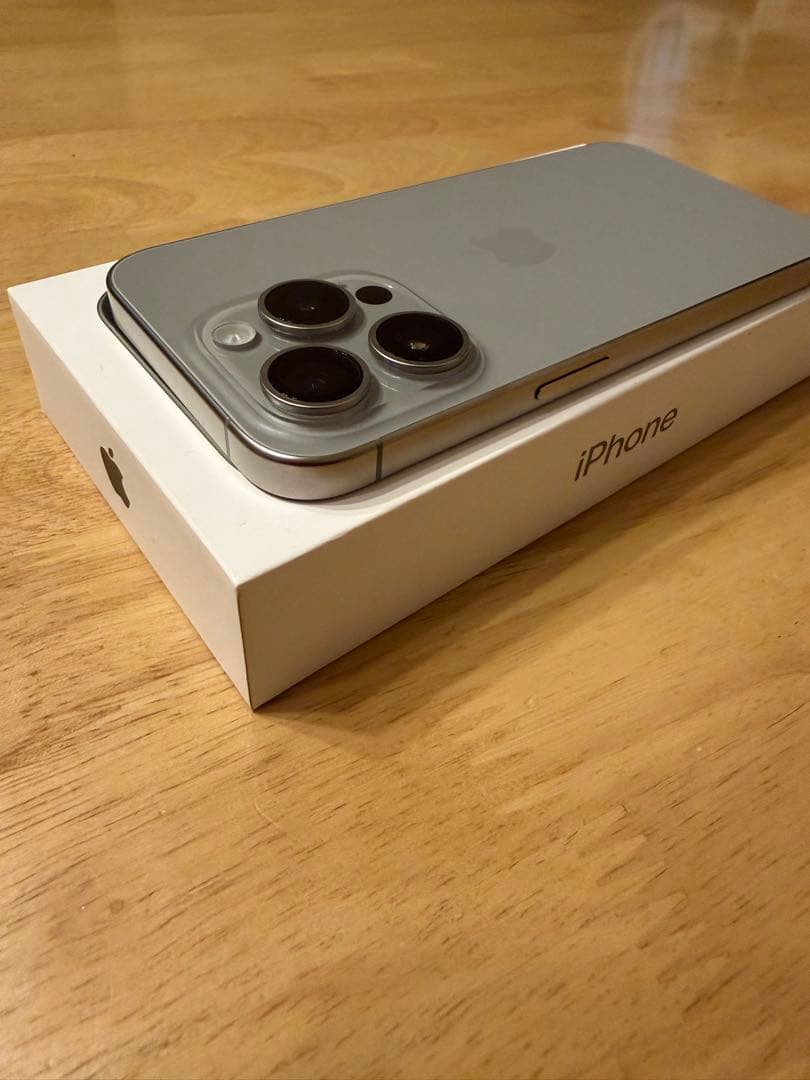 iPhone 15 Pro 128GB ナチュラルチタニウム