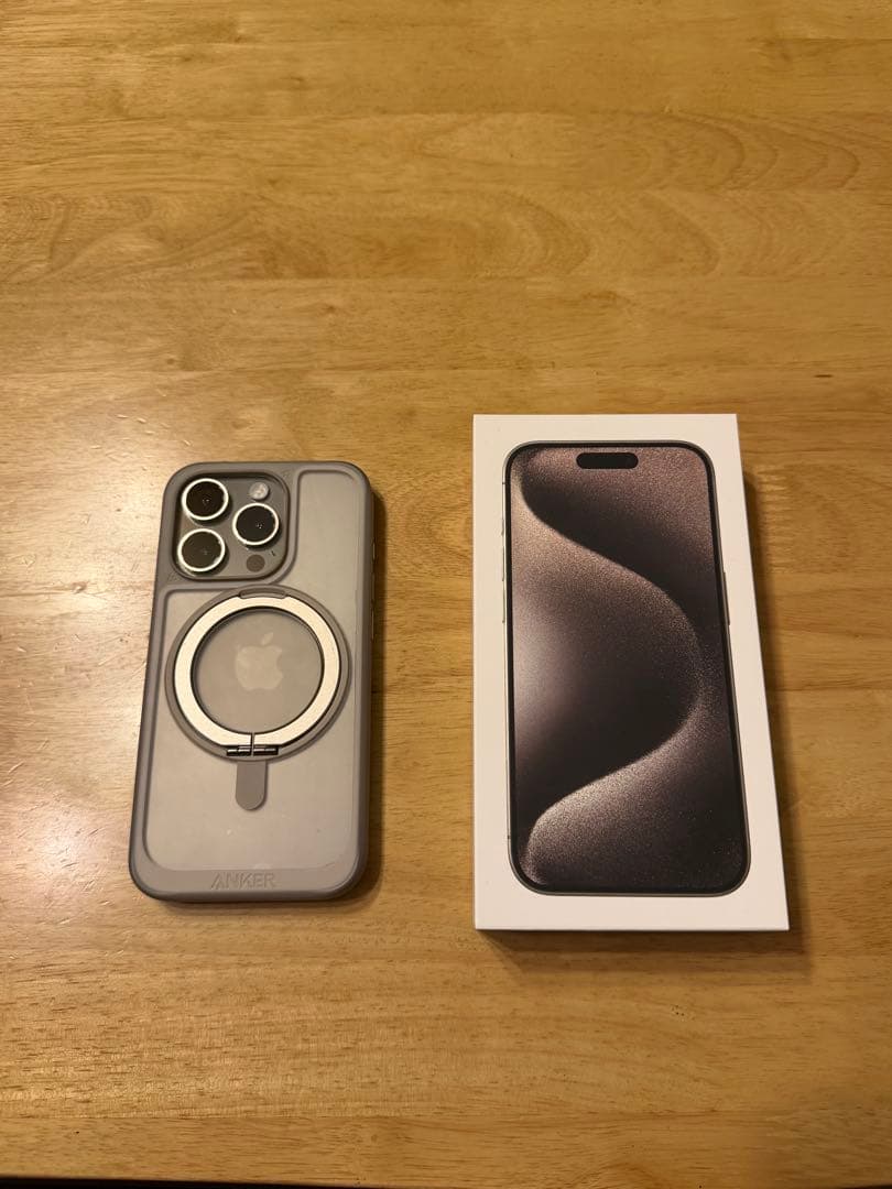 iPhone 15 Pro 128GB ナチュラルチタニウム