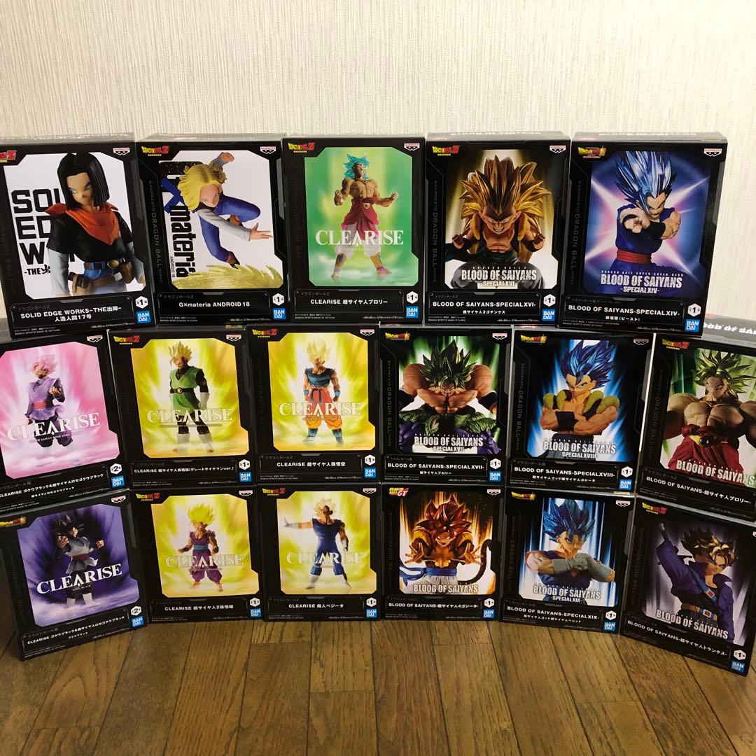 ドラゴンボール フィギュア まとめ　17体セット　クリアライズ　blood