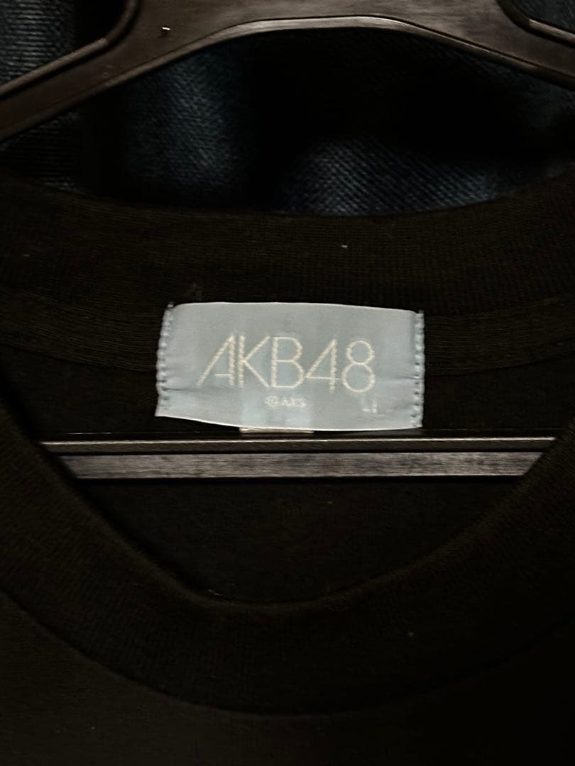 AKB48 Team A Tシャツ 初期メンバー ロゴ 黒 Lサイズ