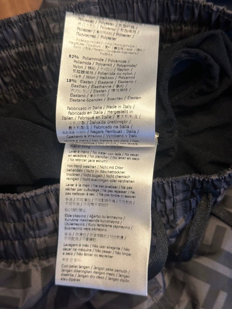 今月末出品終了 FENDIフェンディ　メンズ水着　スイムウェア48（L）