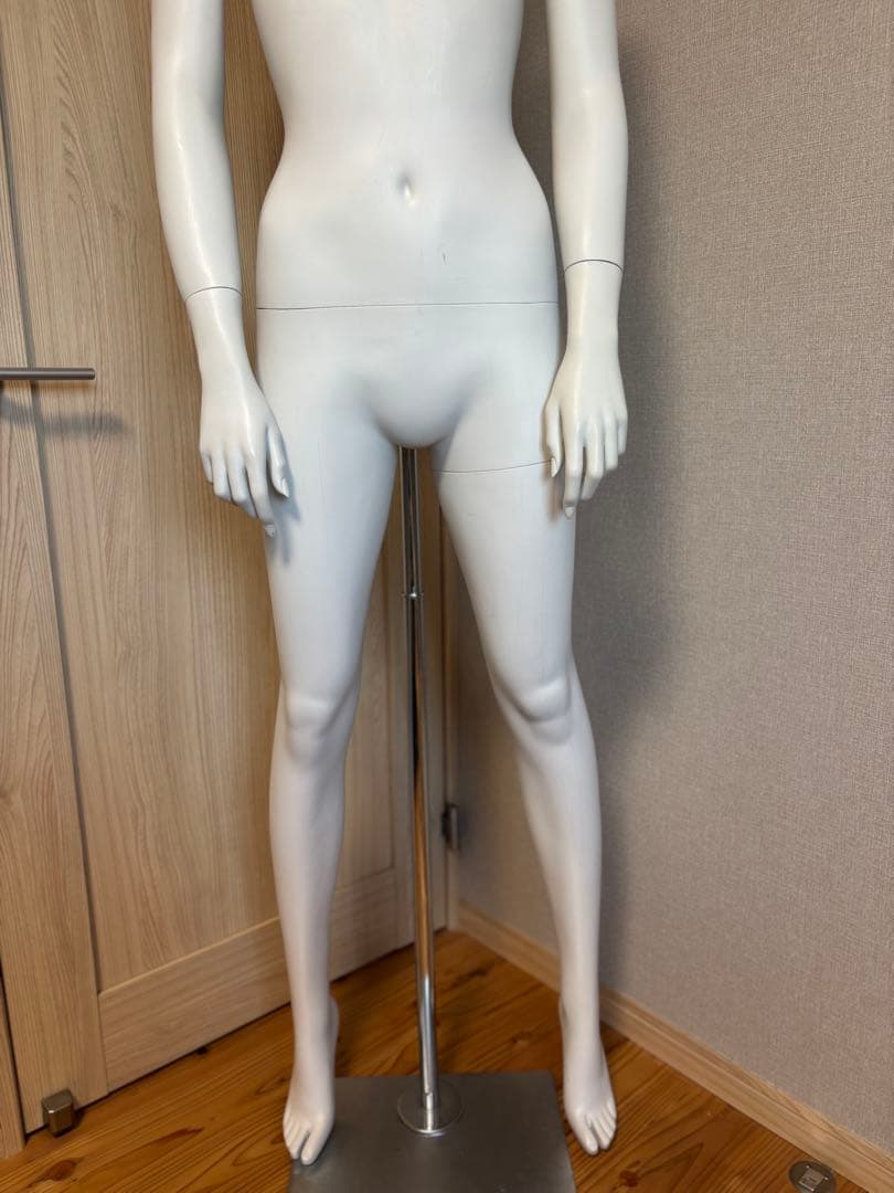 ネクストさん専用　マネキン　全身　女性　ホワイトプラスチック製マネキン　トルソー