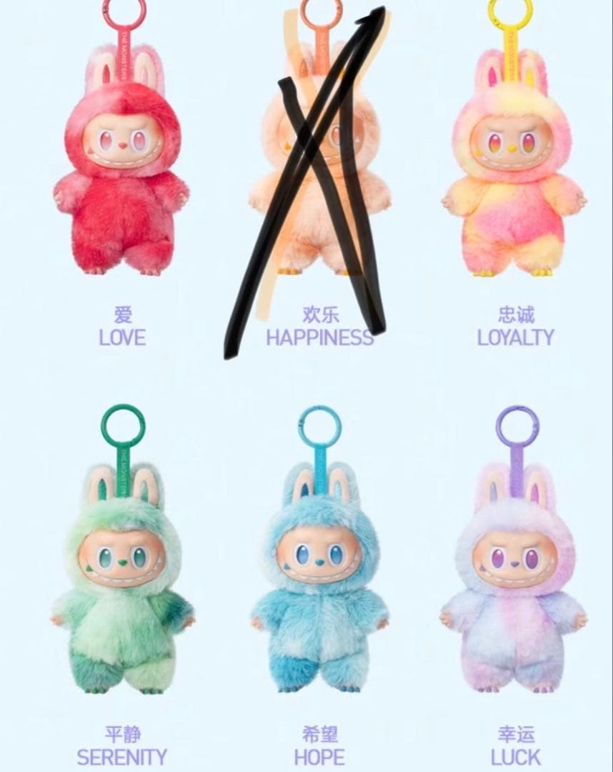 【未開封品】ラブブ エナジー 5つセット POPMART