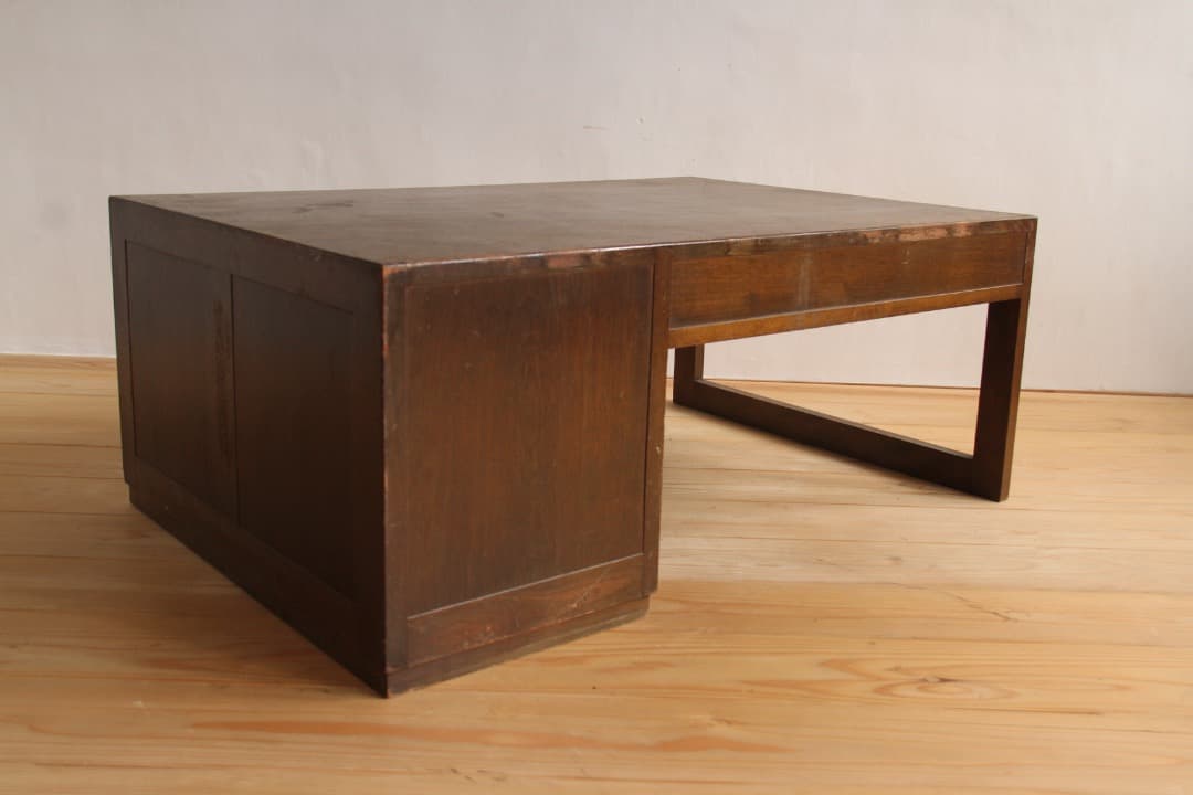 机　テーブル　文机　木製　引き出し　古道具　古家具　アンティーク　ビンテージ