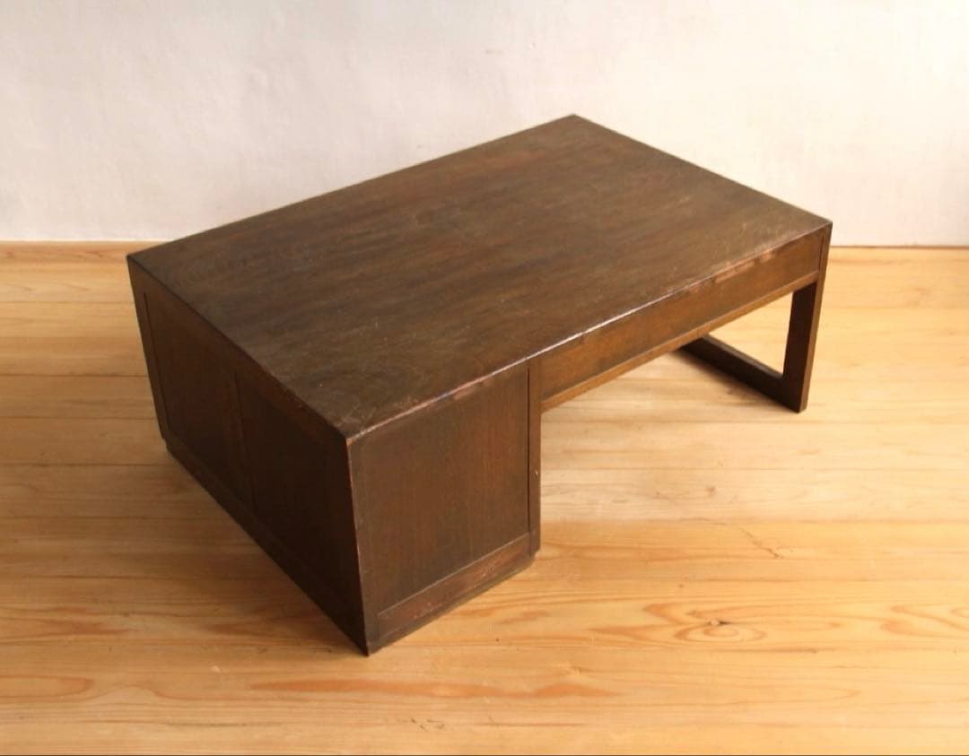 机　テーブル　文机　木製　引き出し　古道具　古家具　アンティーク　ビンテージ