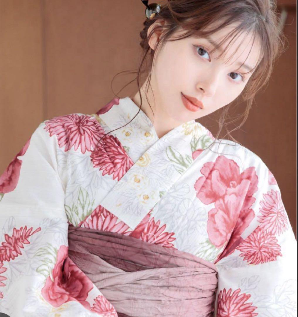 Dita 浴衣 大正ロマン牡丹寄せ