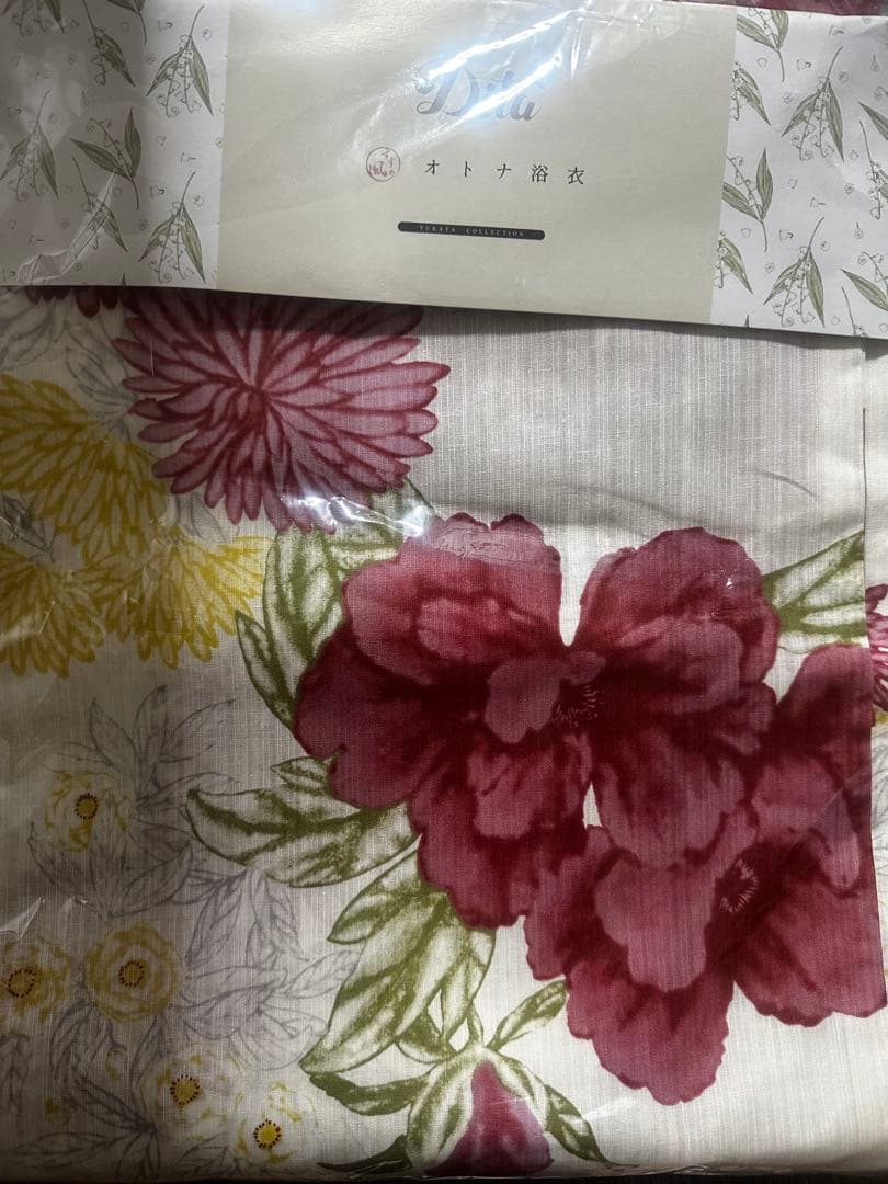 Dita 浴衣 大正ロマン牡丹寄せ