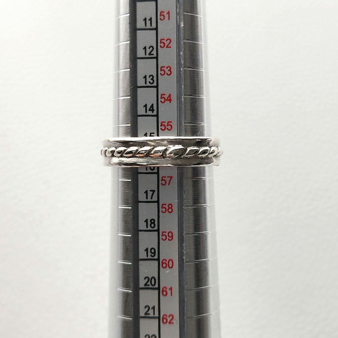 ジャンポール・ゴルチエ　指輪　16号　ロープモチーフ　シルバー925