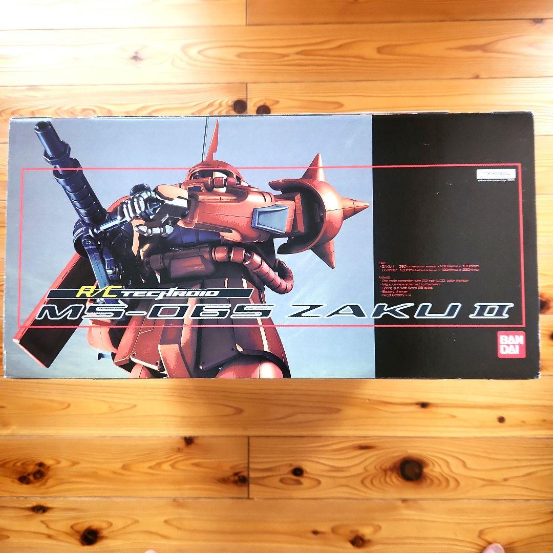 BANDAI MS-06S ZAKU II ラジコンR/Cテックロイド★希少★